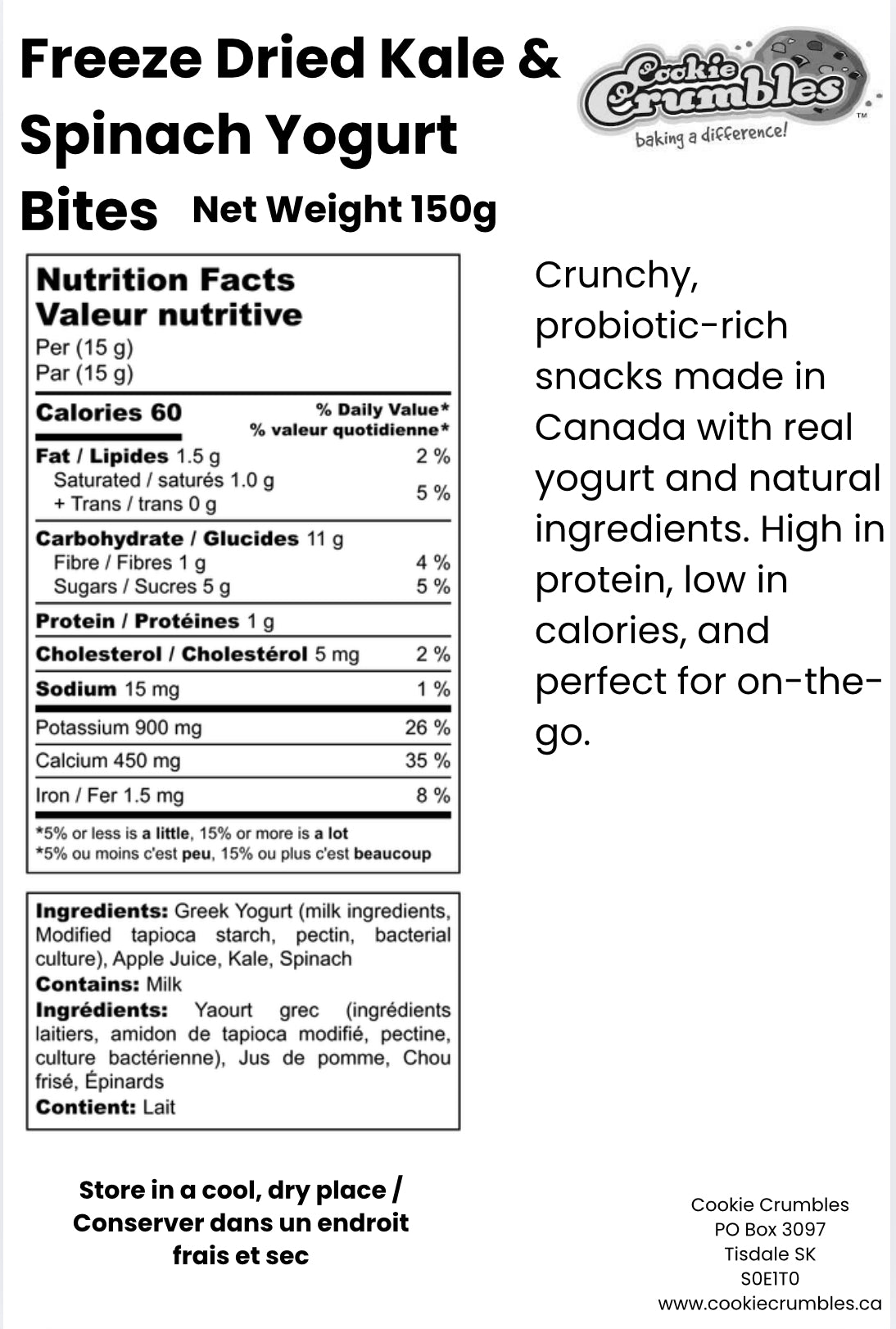 Freeze Dried Yogurt Cubes