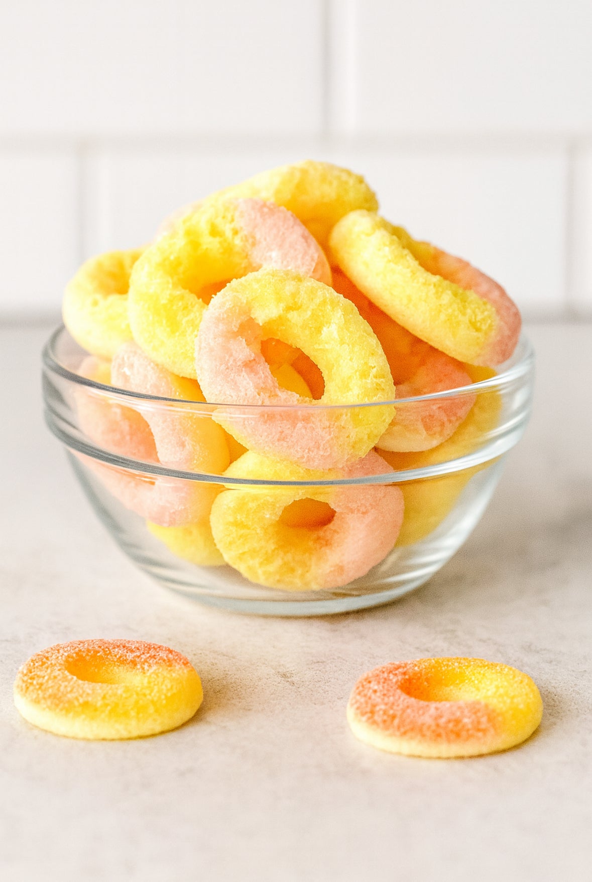 Freeze Dried Peach Rings