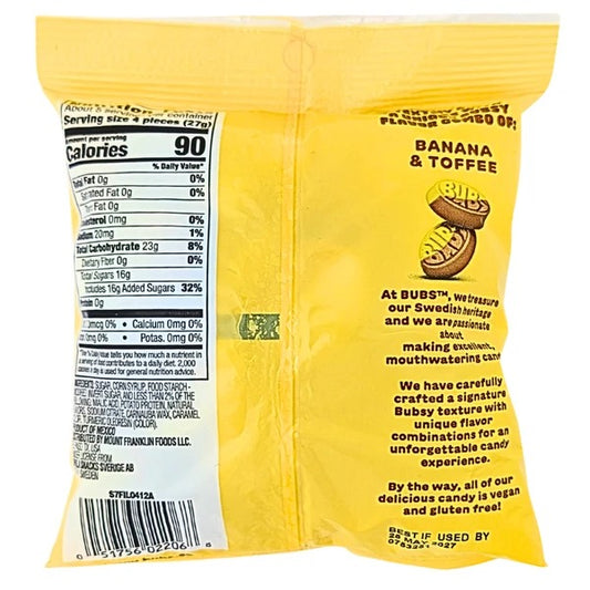 BUBS Banana Toffee Ovals