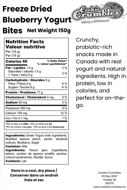 Freeze Dried Yogurt Cubes