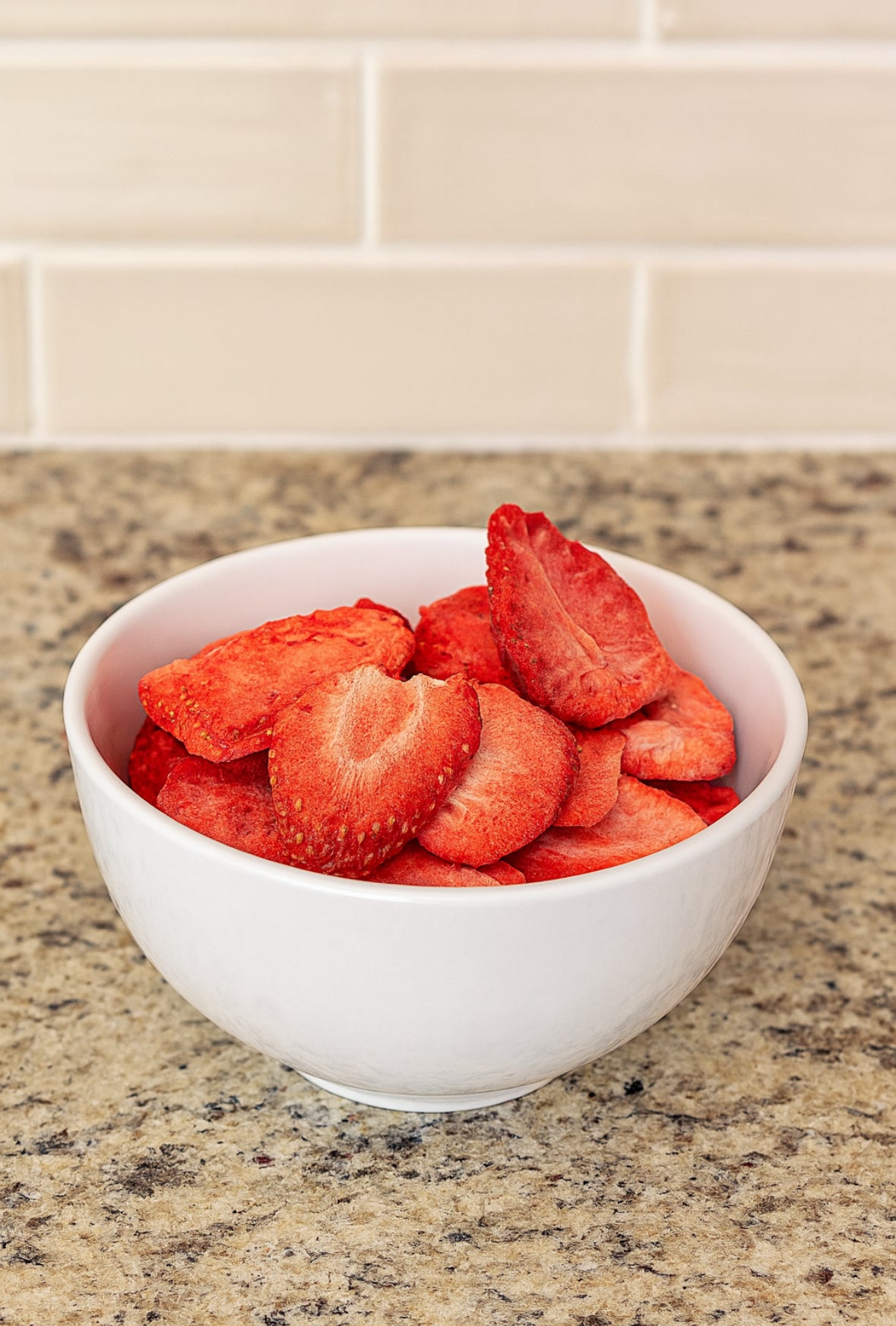 Freeze Dried Sliced Strawberries