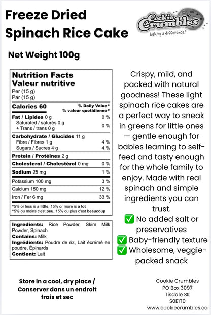 Freeze Dried Rice Cakes