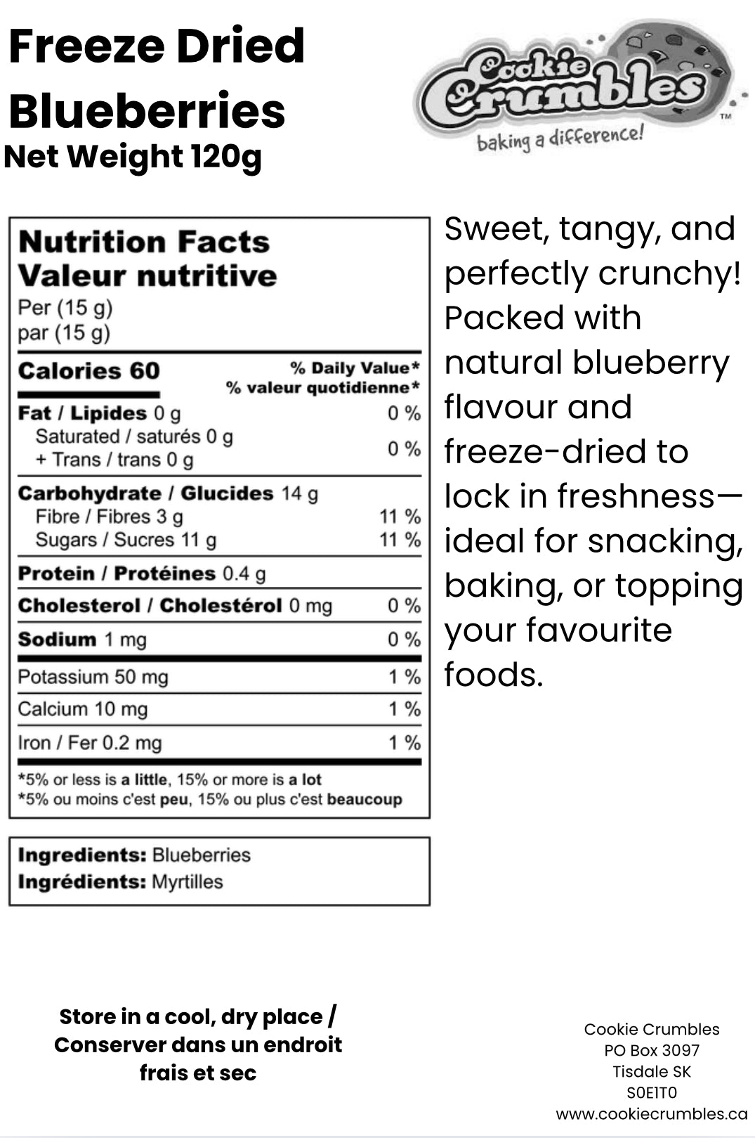 Freeze Dried Blueberries