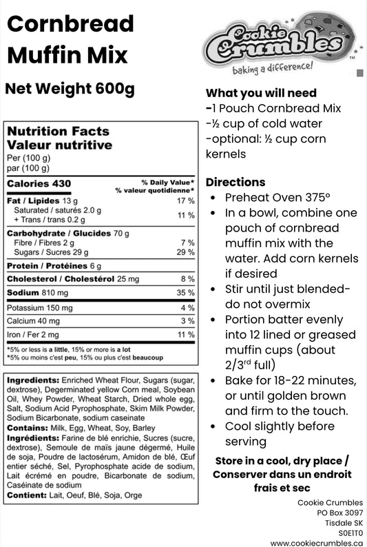 Cornbread Muffin Mix