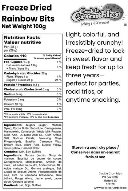 Freeze Dried Rainbow Candy