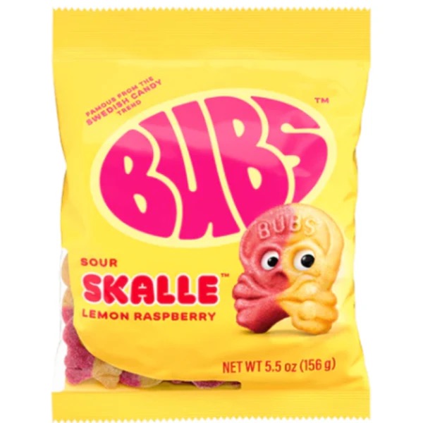 BUBS Raspberry Lemon Skulls